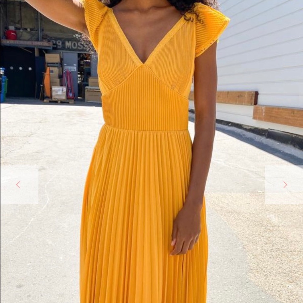 Marigold Maxi Sun Dress